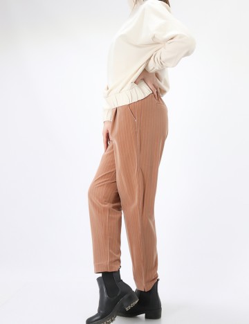 Pantaloni Vila, maro, 38