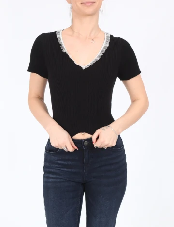 Top SHEIN, negru, M