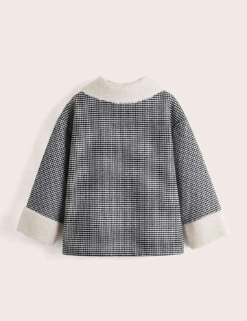Palton Shein Kids, negru, 9 ANI