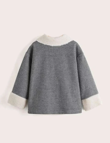 Palton Shein Kids, negru, 9 ANI