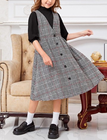 Compleu Shein Kids, mix culori, 7 ANI