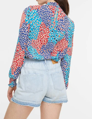 Bluza Vila, albastru, 38 Albastru