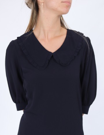 Rochie scurta Only, bleumarin, 36