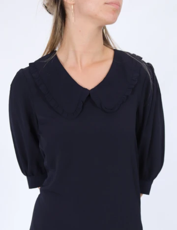 Rochie scurta Only, bleumarin, 36 Albastru