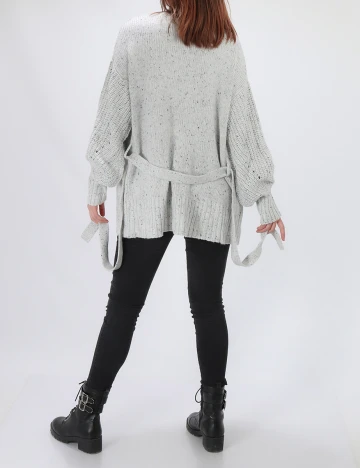Cardigan Vila, gri, M Gri