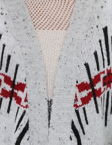 Cardigan Vila, gri, M Gri