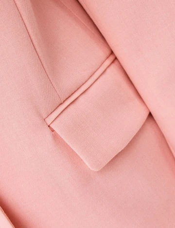 Sacou Bershka, roz, M Roz