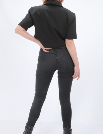 Camasa Jacqueline de Yong, negru, M