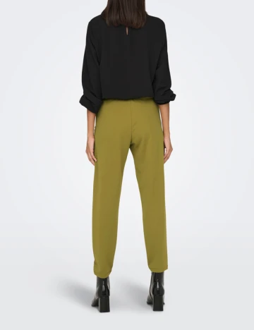 Pantaloni Jacqueline de Yong, verde, M Verde