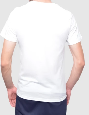 Tricou J&J, Alb, S