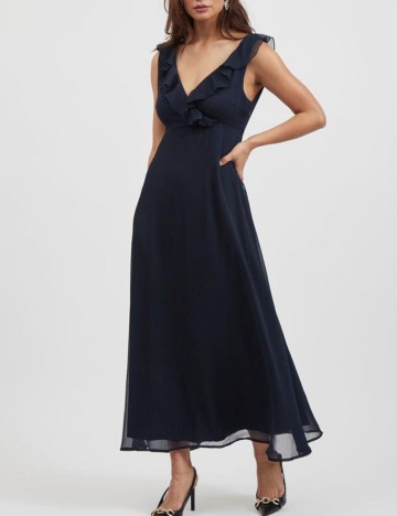 
						Rochie Lunga Vila, bleumarin, 34