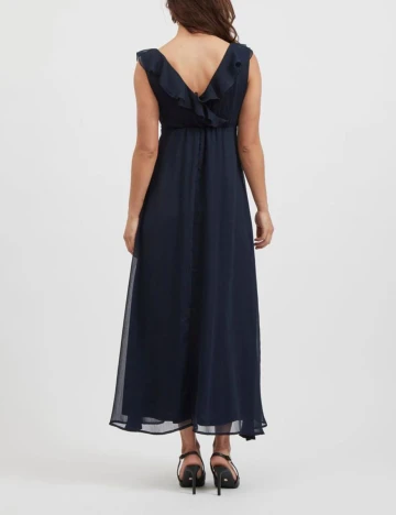 Rochie Lunga Vila, bleumarin, 34