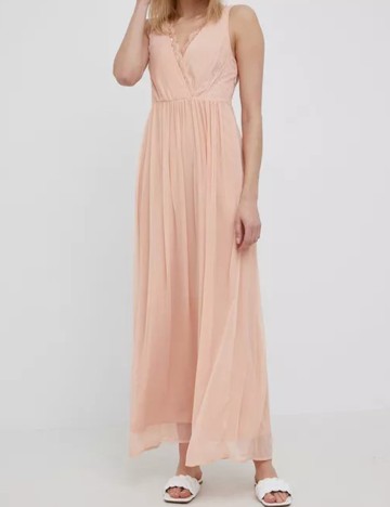 
						Rochie lunga Vila, piersica, 38