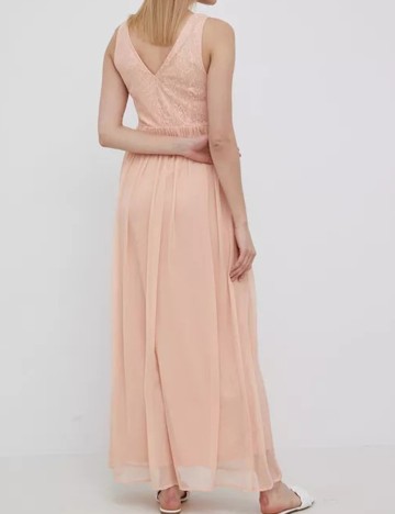 Rochie lunga Vila, piersica, 38