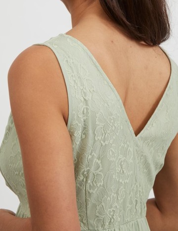 Rochie lunga Vila, verde