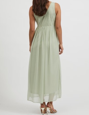 Rochie lunga Vila, verde