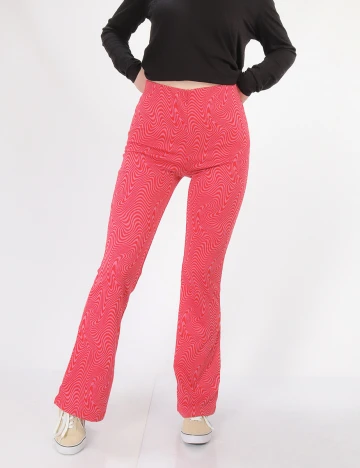 Pantaloni Reserved, roz, XS