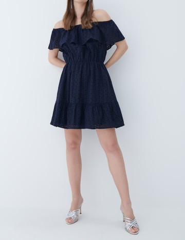 Rochie scurta Mohito, bleumarin, 42