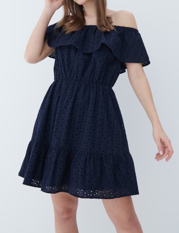 Rochie scurta Mohito, bleumarin, 42