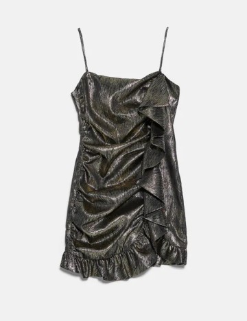 Rochie scurta Zara, auriu