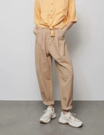 Pantaloni Reserved, maro, 34 Maro