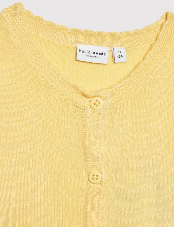 Cardigan Name It, galben, 1-1,5 ANI