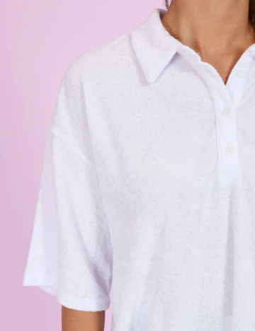 Tricou Vila, alb