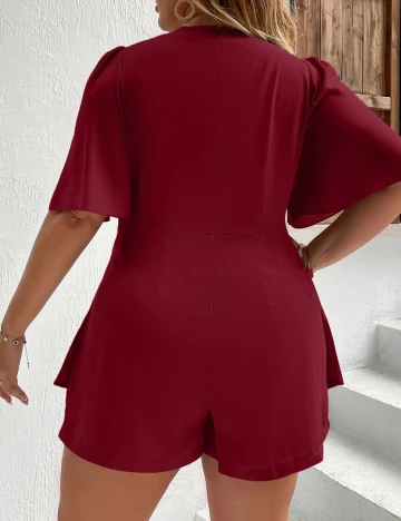 Salopeta SHEIN CURVE, visiniu, 0 XL