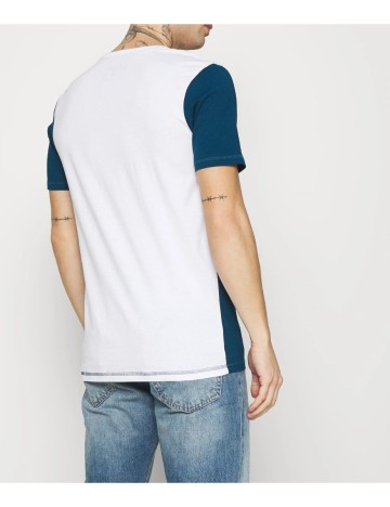 Tricou Jack & Jones, alb/verde, L