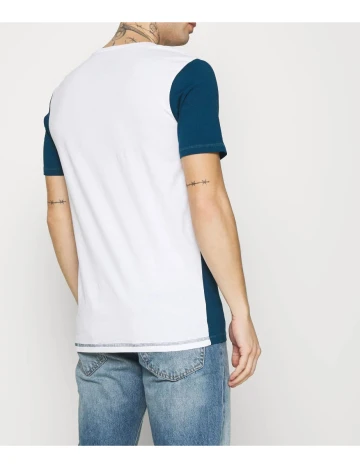 Tricou Jack & Jones, alb/verde, L