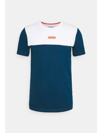 Tricou Jack & Jones, alb/verde, L