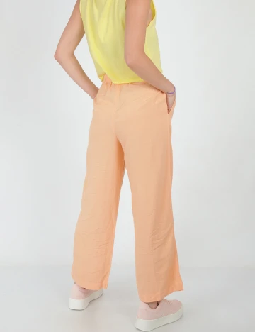 Pantaloni Vila, piersica, 40