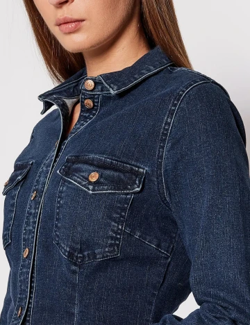 Rochie scurta Noisy May, albastru Albastru