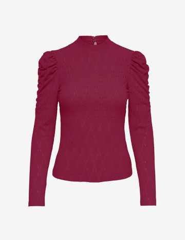 Bluza Only, grena, S