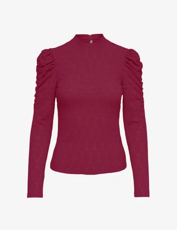 Bluza Only, grena, S