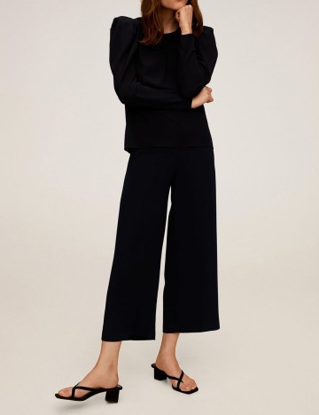 Pantaloni Mango, negru, XS
