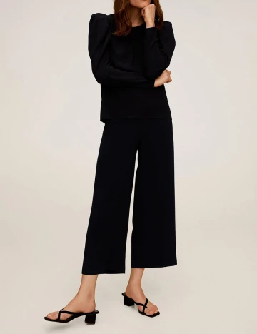 Pantaloni Mango, negru, XS Negru