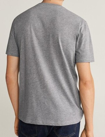 Tricou Mango, gri, S