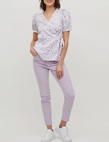 Bluza Vila, mov, 40