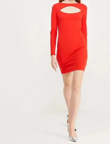 Rochie scurta Noisy May, rosu, XL
