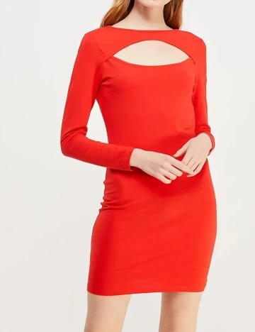 Rochie scurta Noisy May, rosu, XL