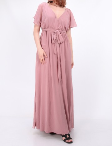 
						Rochie lunga Goddiva, roz, 38