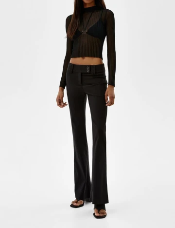 Top Bershka, negru