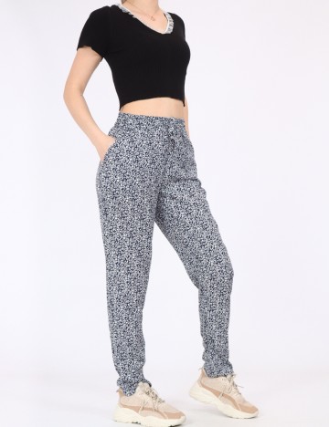 Pantaloni Hailys, bleumarin, S