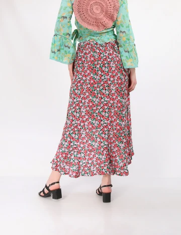 Fusta Hailys, floral, XS