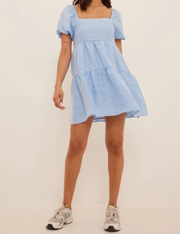 Rochie scurta NA-KD, bleu, 32