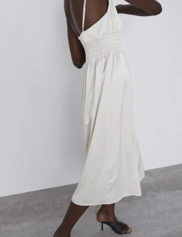 Rochie Zara, gri deschis, L