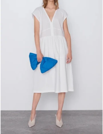 Rochie Zara, alb, M