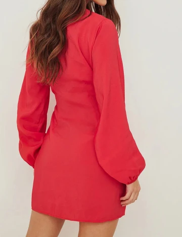 Rochie scurta NA-KD, rosu, 36
