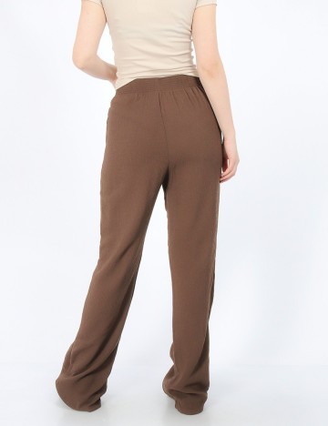 Pantaloni Reserved, maro, S